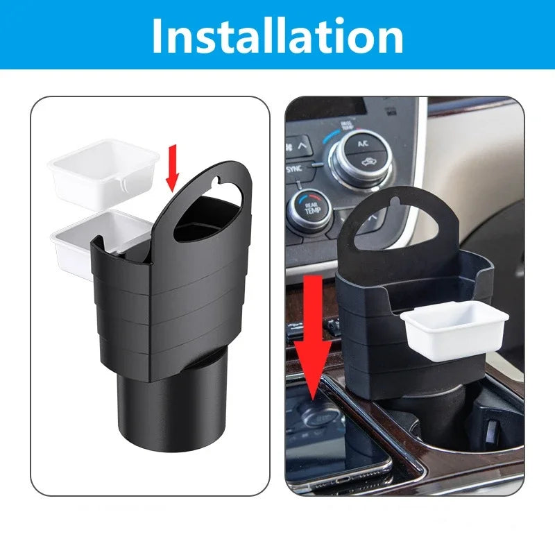 DriveSnack™ – Car French Fry Holder With Sauce Tray 🍟